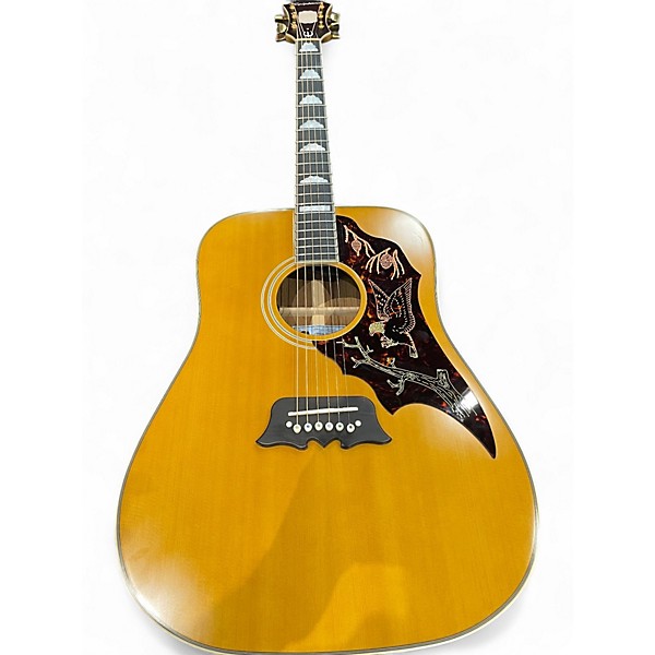 Used Epiphone ft120 masterbuilt excellente Natural Acoustic Guitar