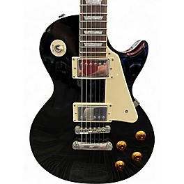 Used Epiphone Les Paul Standard Black Solid Body Electric Guitar