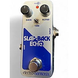 Used Electro-Harmonix SLAP-BACK ECHO Effect Pedal