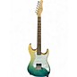 Used Tagima STELLA DW Metallic Aqua Marine Solid Body Electric Guitar thumbnail