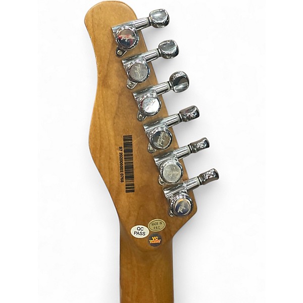Used Tagima STELLA DW Metallic Aqua Marine Solid Body Electric Guitar