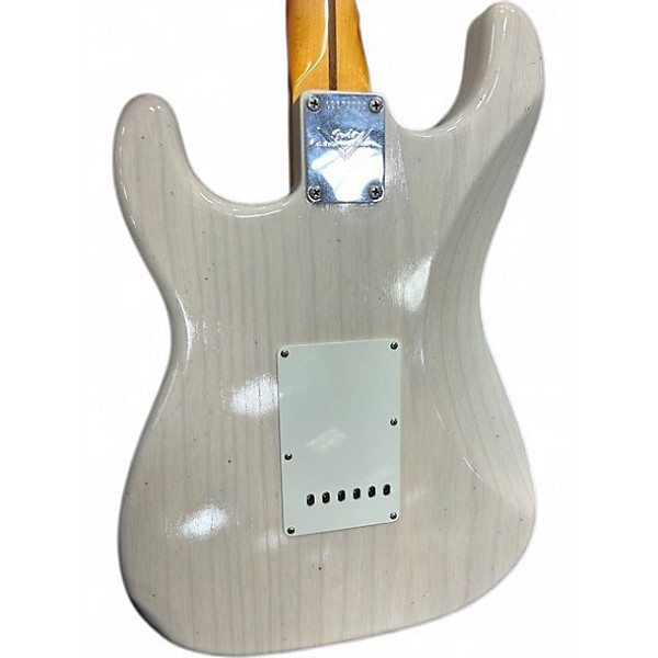 Used 2023 Fender CUSTOM SHOP 56 STRAT JRN FLASH COAT LAQUER BLONDE Solid Body Electric Guitar