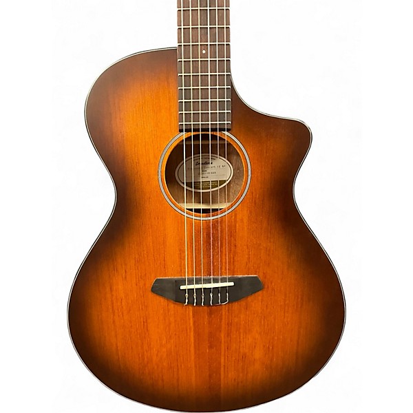 Used Breedlove DISCOVERY CONCERT CE Tobacco Burst Classical Acoustic Electric Guitar