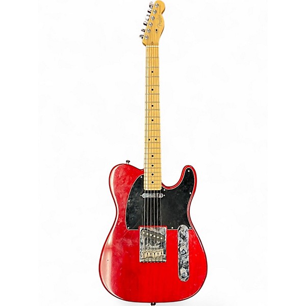 Used Fender American Standard Telecaster crimson red transparent Solid Body Electric Guitar,New Products : American Fashion Style Bags On Sale