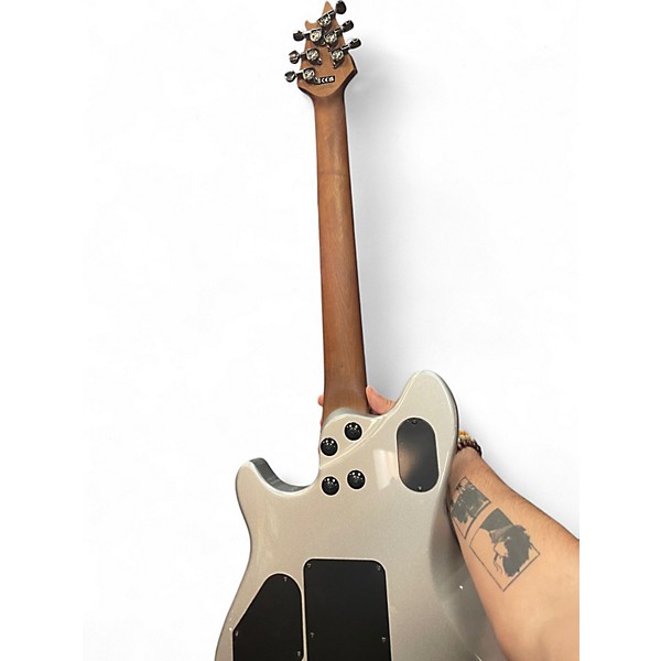 Used EVH Wolfgang Standard Metallic Silver Solid Body Electric Guitar