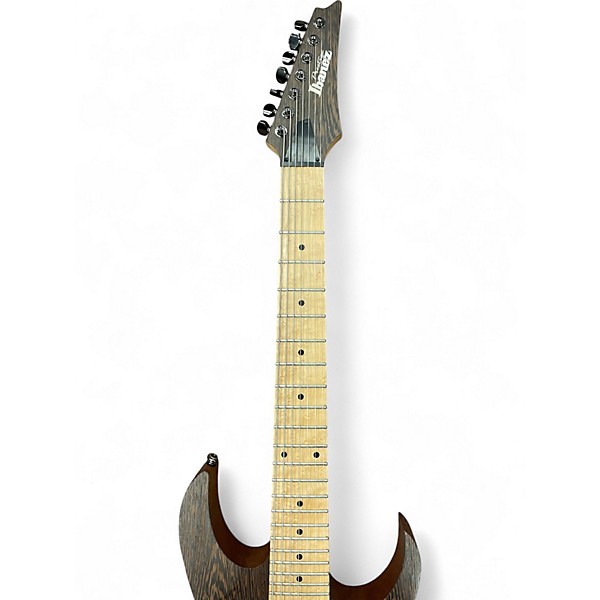 Used Ibanez RG752LWFX Hazelnut Ale Brown Solid Body Electric