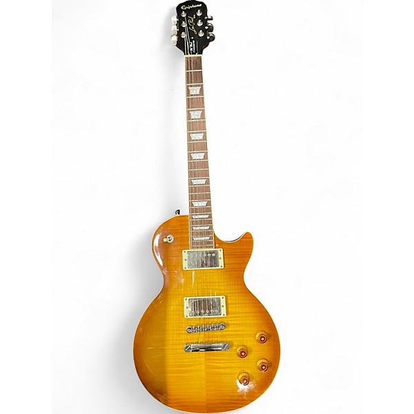 Used Epiphone Les Paul Standard Pro Honey Burst Solid Body Electric Guitar