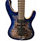 Used Ibanez S1070PBZ S Premium Blue Burst Solid Body Electric Guitar