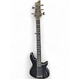 Used Schecter Guitar Research Hellraiser Extreme Trans Black Electric Bass Guitar