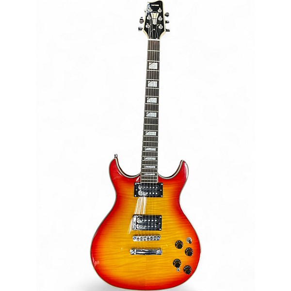 Used Eastwood esprit Cherry Sunburst Solid Body Electric Guitar,Specials : American Fashion Style Bags On Sale