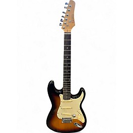 Used Pignose Stratocaster 2 Color Sunburst Solid Body Electric Guitar
