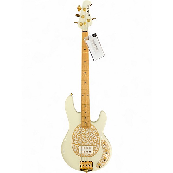 Used 2023 Ernie Ball Music Man STINGRAY SPECIAL Gold Electric Bass Guitar