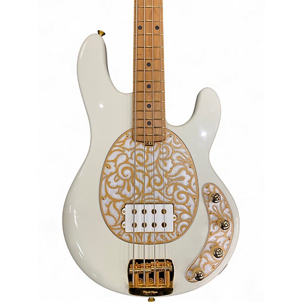 Used 2023 Ernie Ball Music Man STINGRAY SPECIAL Gold Electric Bass Guitar