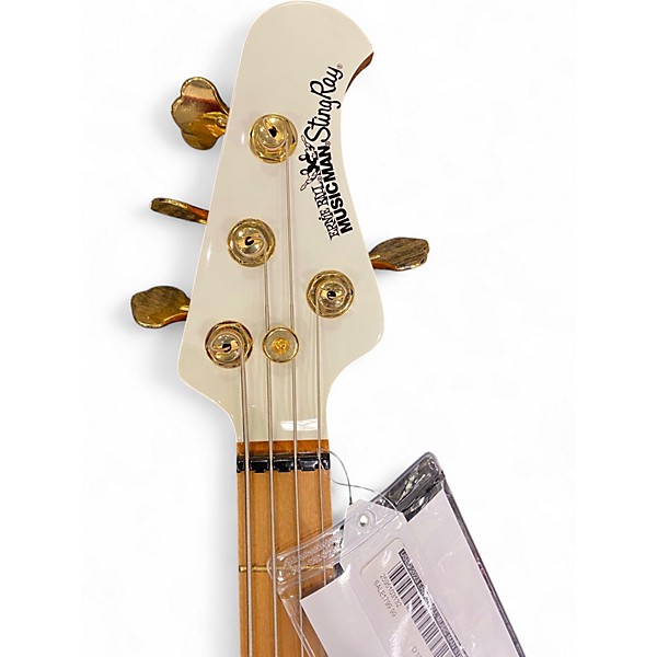 Used 2023 Ernie Ball Music Man STINGRAY SPECIAL Gold Electric Bass Guitar