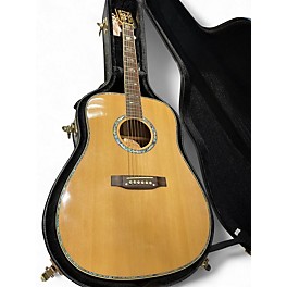 Used Morgan Monroe MN DLX-6 Natural Acoustic Guitar