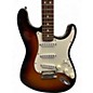 Used Fender FSR American Standard Stratocaster 3 Tone Sunburst Solid Body Electric Guitar