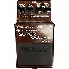 Used BOSS OC3 Super Octave Effect Pedal
