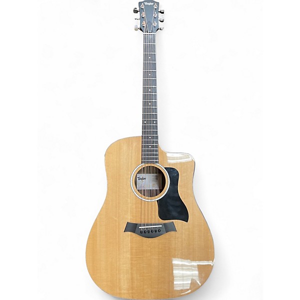Used Taylor 210CE PLUS Natural Acoustic Electric Guitar