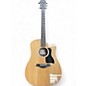 Used Taylor 210CE PLUS Natural Acoustic Electric Guitar thumbnail