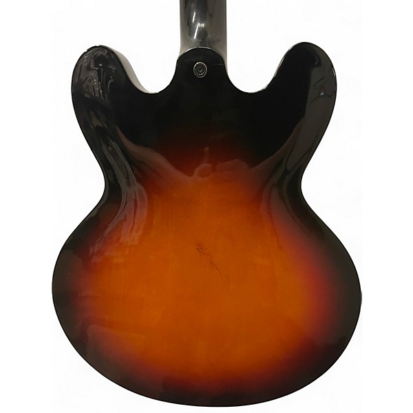 Used 2017 Gibson ES335 Vintage Sunburst Hollow Body Electric Guitar