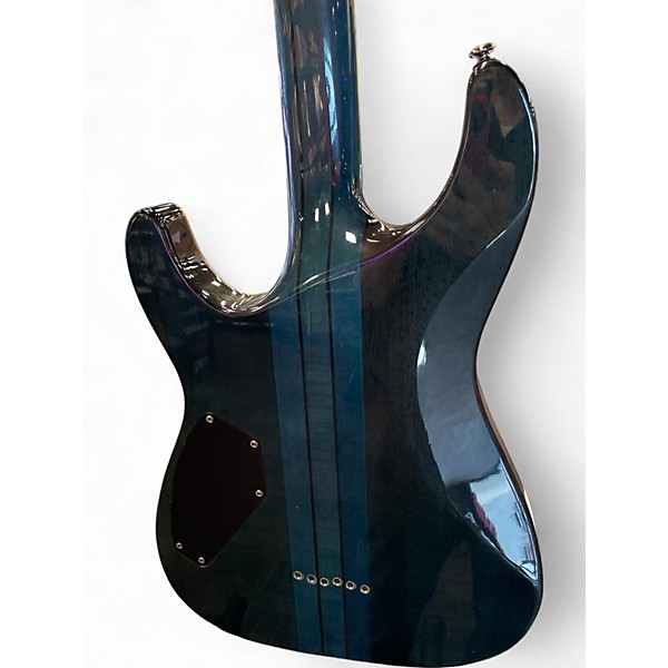 Used Schecter Guitar Research C1 Classic Trans Blue Solid Body Electric Guitar