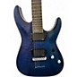 Used Schecter Guitar Research C-1 Platinum Trans Blue Solid Body Electric Guitar