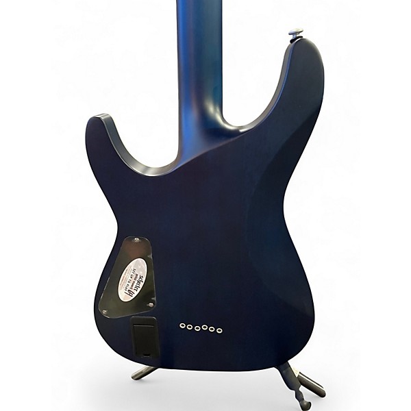 Used Schecter Guitar Research C-1 Platinum Trans Blue Solid Body Electric Guitar