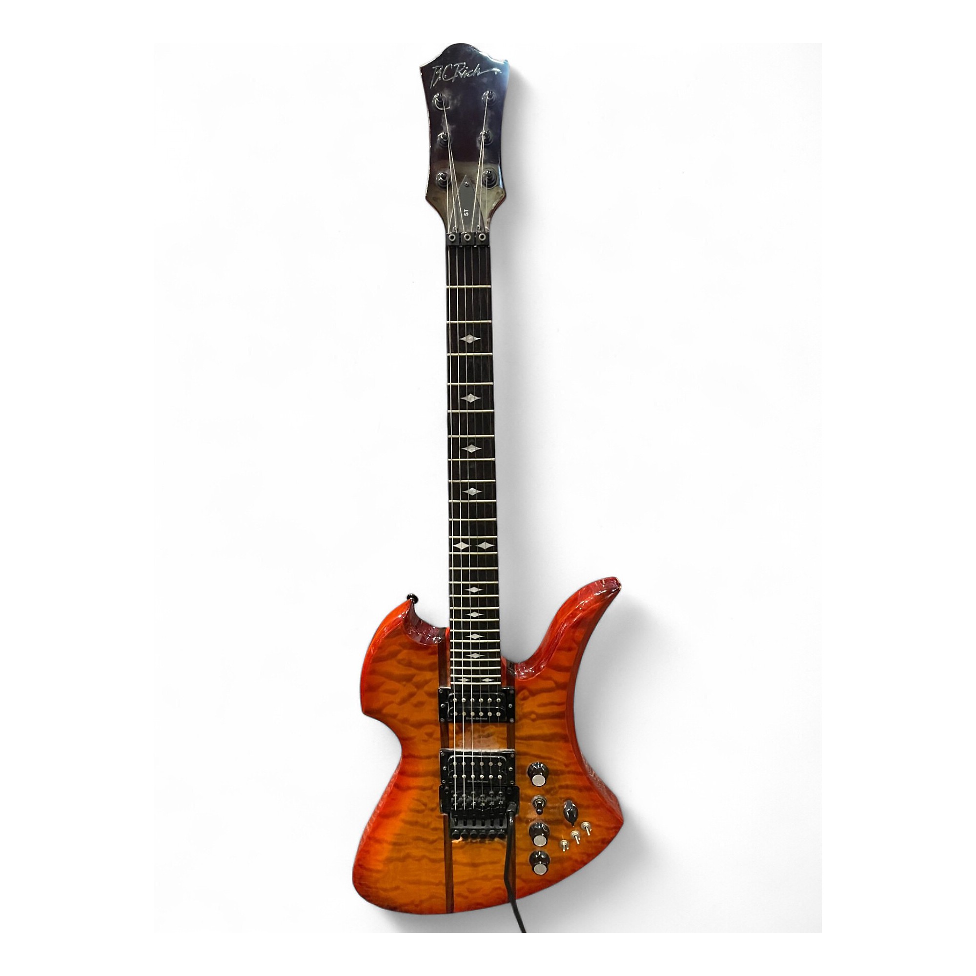 ギター Mockingbird ST T.Red Lefty Used B.C. Rich Mockingbird MK3 RED Solid Body Electric