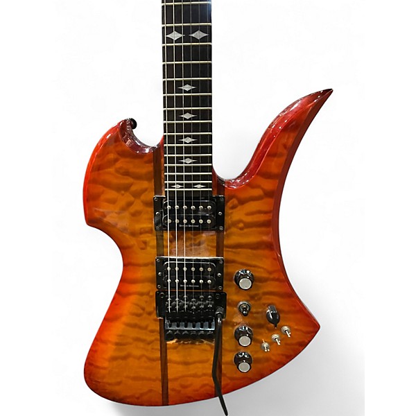 Used B.C. Rich Mockingbird ST 2 Color AMBER burst Solid Body