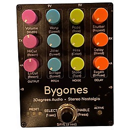 Used 3degrees Audio Bygones Stereo Nostalgia Effect Pedal