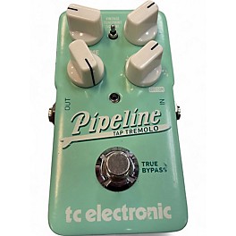 Used TC Electronic Pipeline Tap Tremolo Effect Pedal