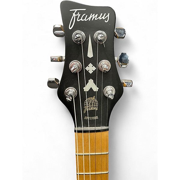 Used Framus SPITFIRE Trans Black Solid Body Electric Guitar