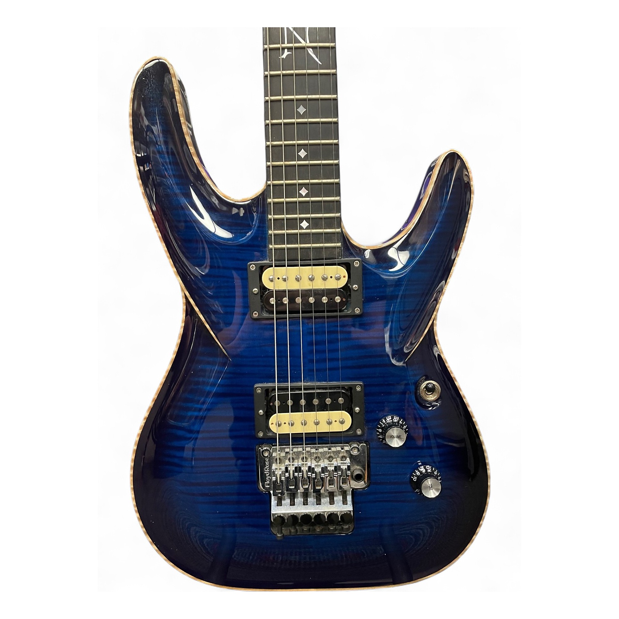 Used DBZ Guitars BARCHETTA USA Trans Blue Solid Body Electric