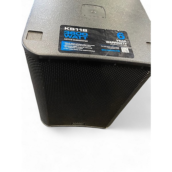 Used QSC ks118 Powered Subwoofer