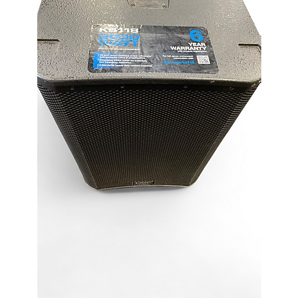 Used QSC ks118 Powered Subwoofer
