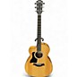 Used Taylor 214CE PLUS LEFT HANDED Natural Acoustic Electric Guitar thumbnail