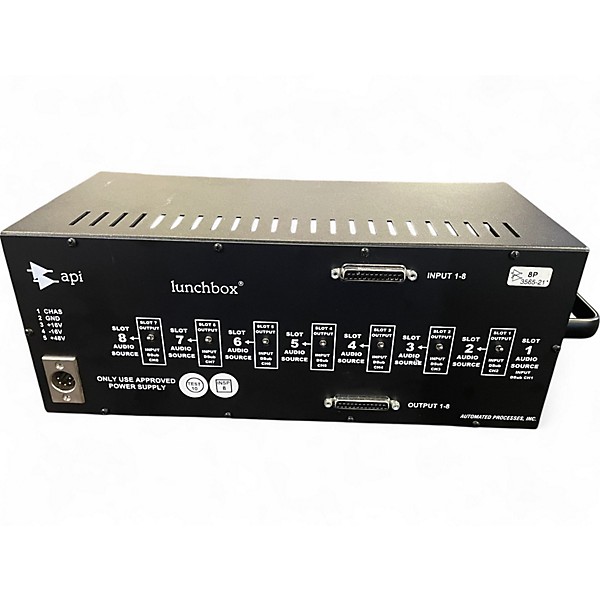 Used API 8 Slot Lunchbox Signal Processor