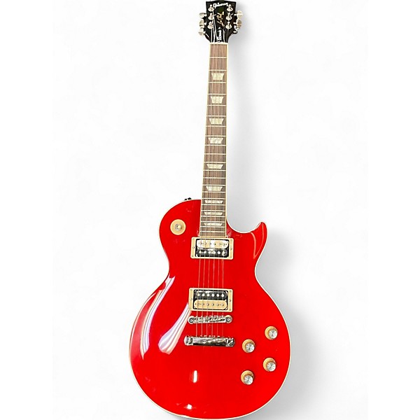 Used 2022 Gibson Les Paul Classic Cherry Solid Body Electric Guitar