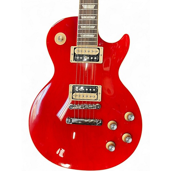 Used 2022 Gibson Les Paul Classic Cherry Solid Body Electric Guitar