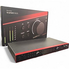 Used Focusrite Scarlett 18i20 Audio Interface