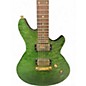 Used Grass Roots By Esp G-U-72-HL2 MALACHITE GREEN Solid Body Electric Guitar