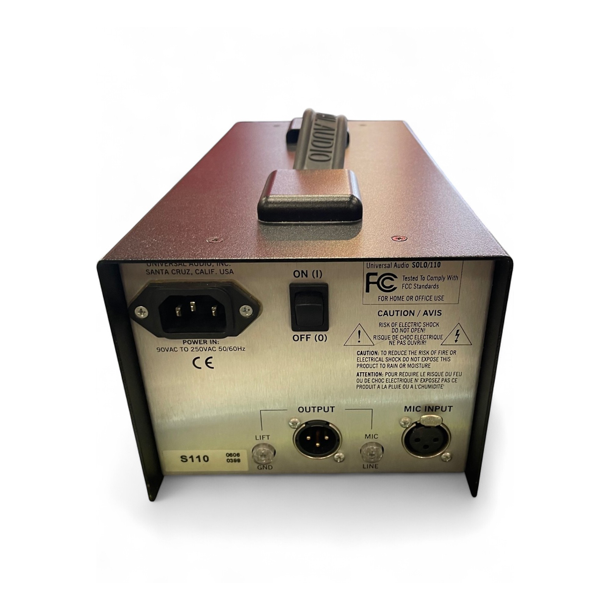 Used Universal Audio Solo 110 Microphone Preamp | Guitar Center