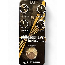 Used Pigtronix Philosophers Tone Effect Pedal