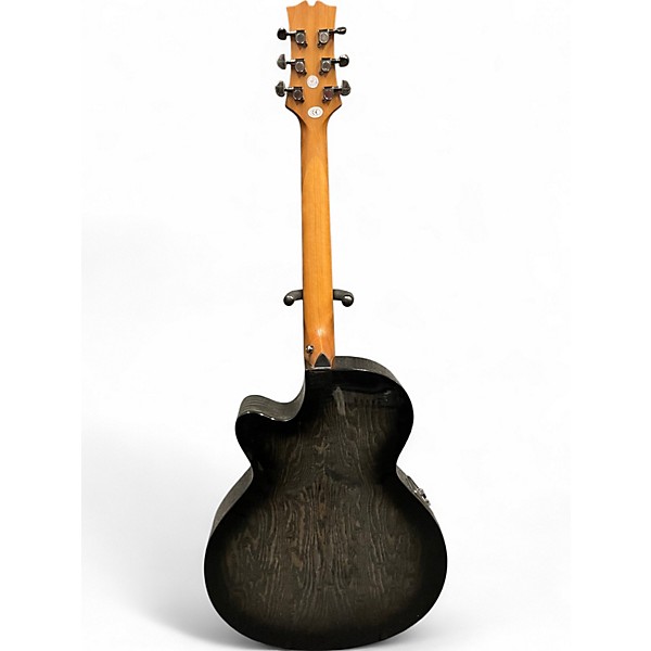 Used Mitchell MX430 Midnight Black Edge Burst Acoustic Guitar