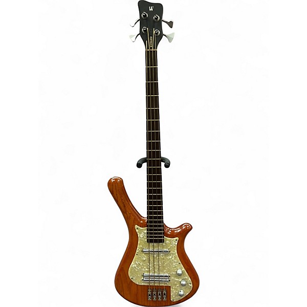 Used Warwick Fortress One Natural Electric Bass Guitar