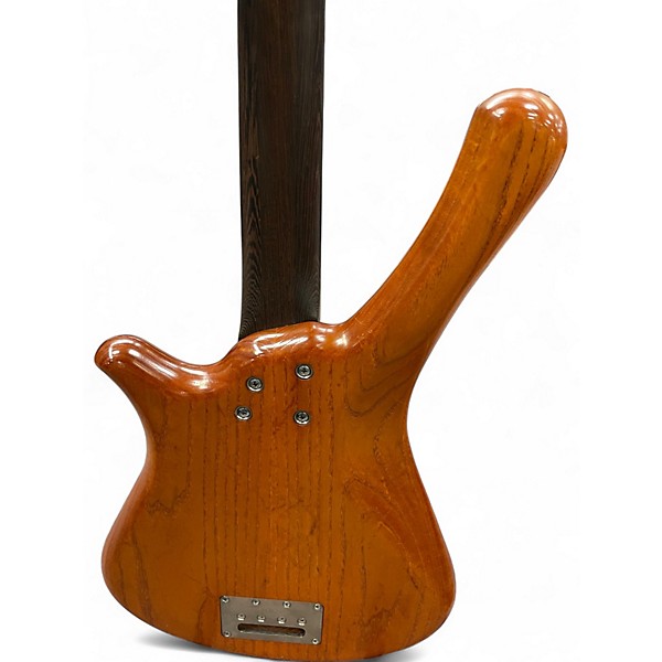Used Warwick Fortress One Natural Electric Bass Guitar