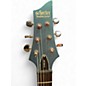 Used Schecter Guitar Research C6 Deluxe Metallic Blue Solid Body Electric Guitar
