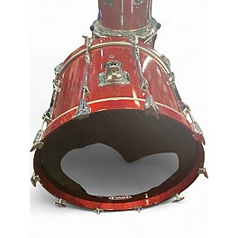Used Yamaha 4 Piece Club Custom Cherry Drum Kit