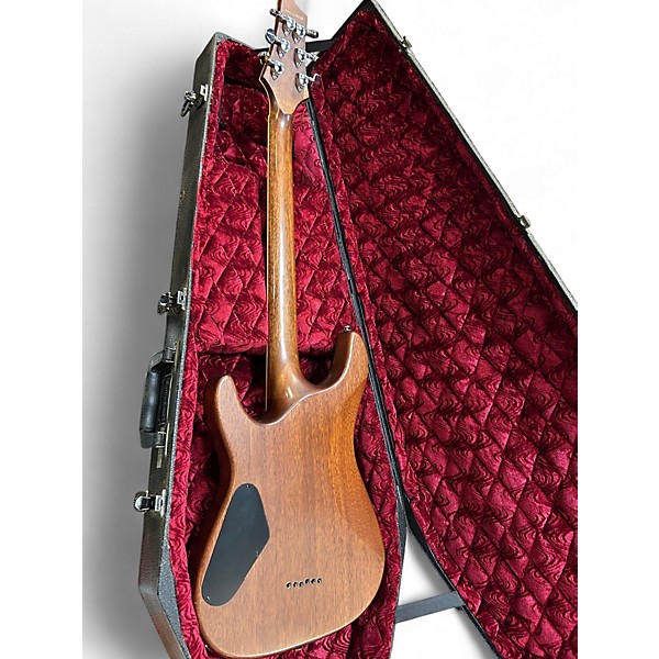 Used Schecter Guitar Research DIAMOND SERIES C-1 EXOTIC NATURAL Solid Body Electric Guitar