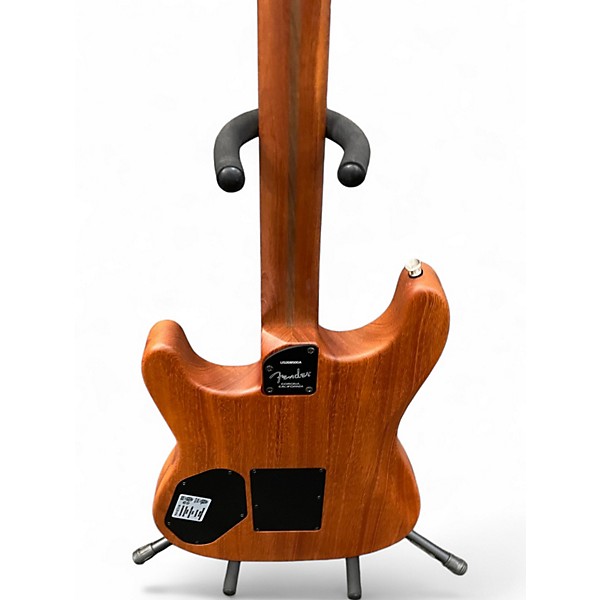 Used Fender American Acoustasonic Stratocaster sunburst Acoustic Electric Guitar